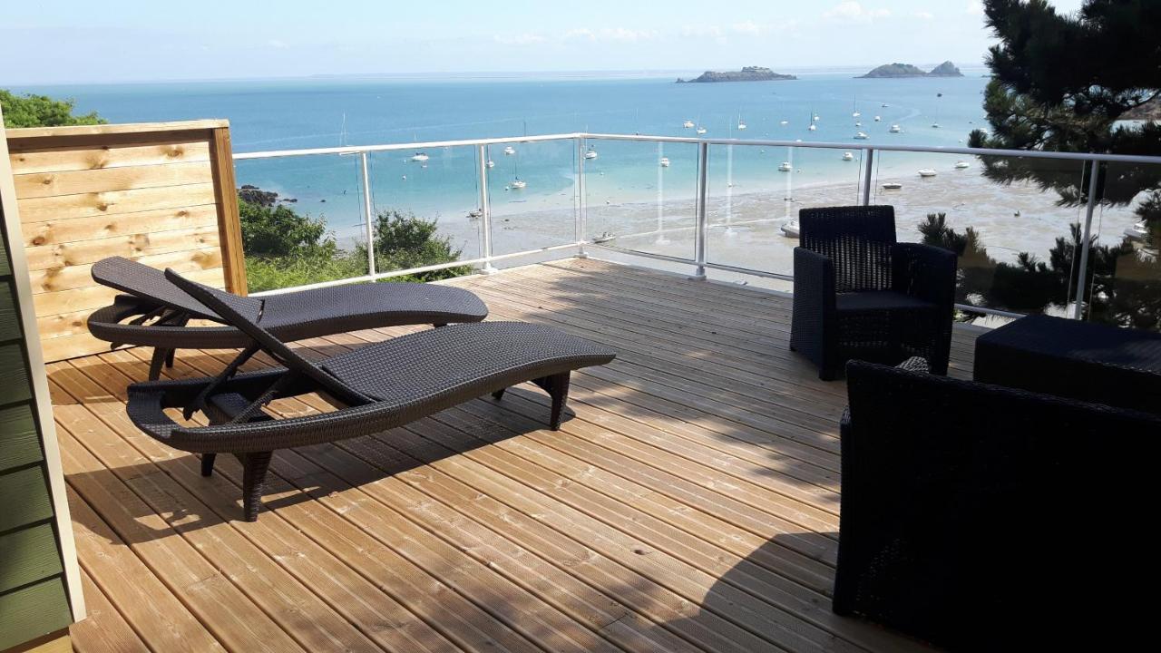 Cancale Port Mer, Les Pieds Dans L'Eau Apartment Bagian luar foto